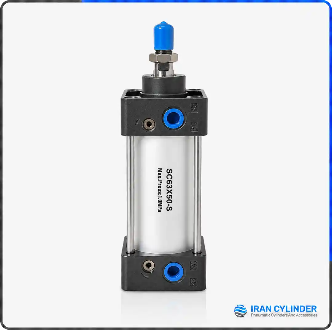sc63x50-s-pneumatic-cylinder جک پنوماتیک چهارمیل SC63x50-S